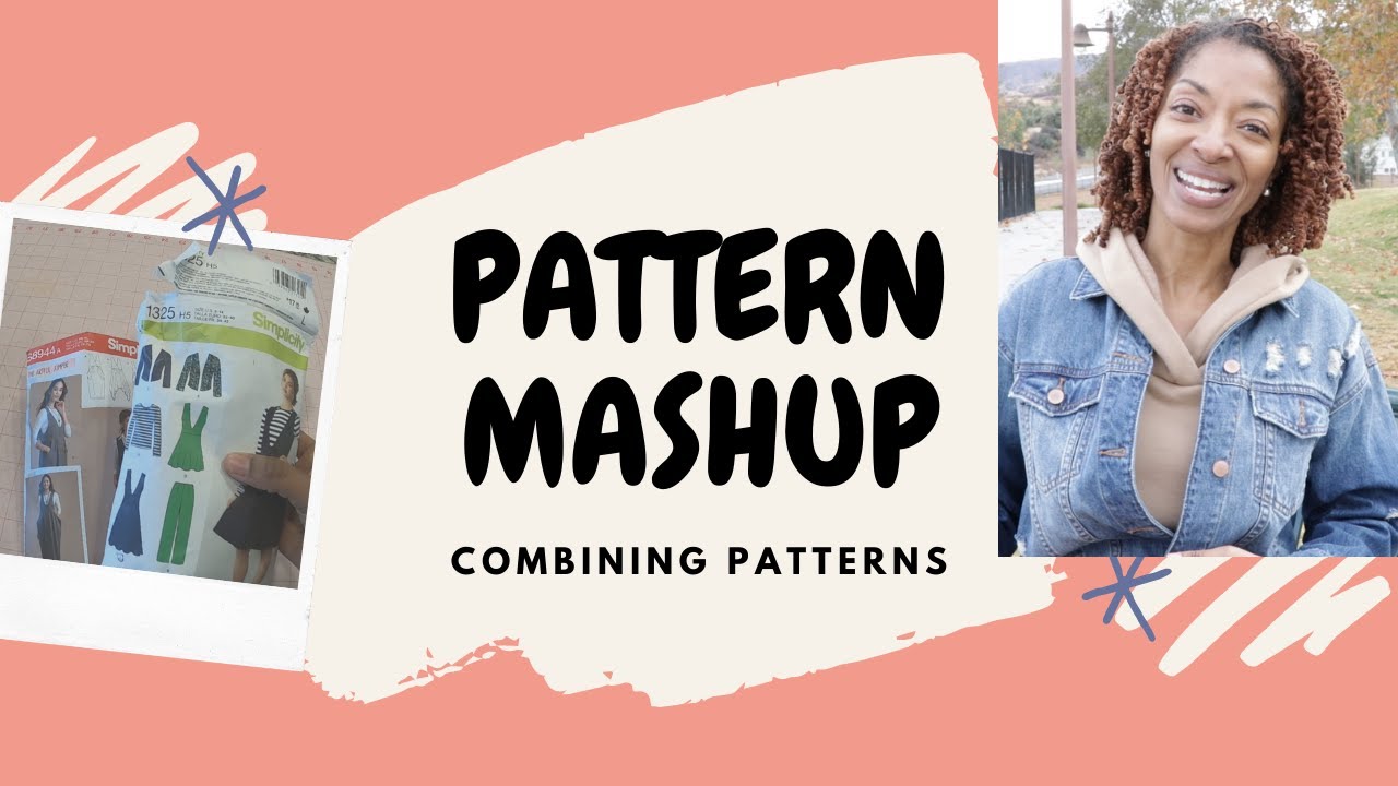 SEWING PATTERN MASHUP - SEWING MAKE - SIMPLICITY 9136 - SCRAPBUSTER - NEW FABRIC - NEW PATTERNS DIY