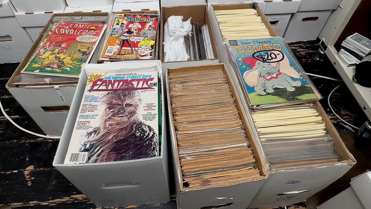 $8440 Haul of Rare COMIC BOOKS From The Garden State Comic Fest - GSCF  New York Area Comic Con