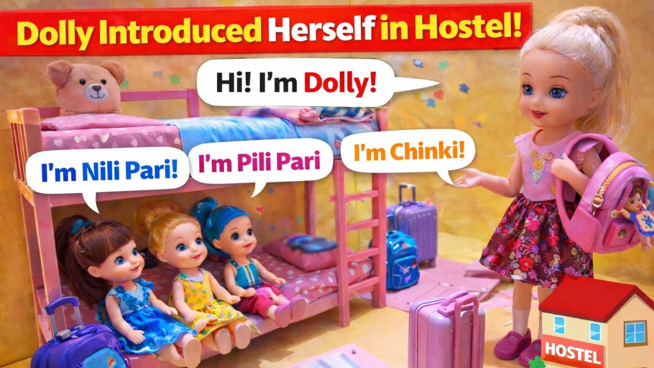 Dolly Ki Kahani Part -48/Barbie Doll All Day Routine In Indian Village/Barbie Doll Bedtime Story||