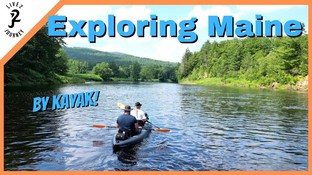Exploring Maine by Kayak | Androscoggin River | Crystal Lake