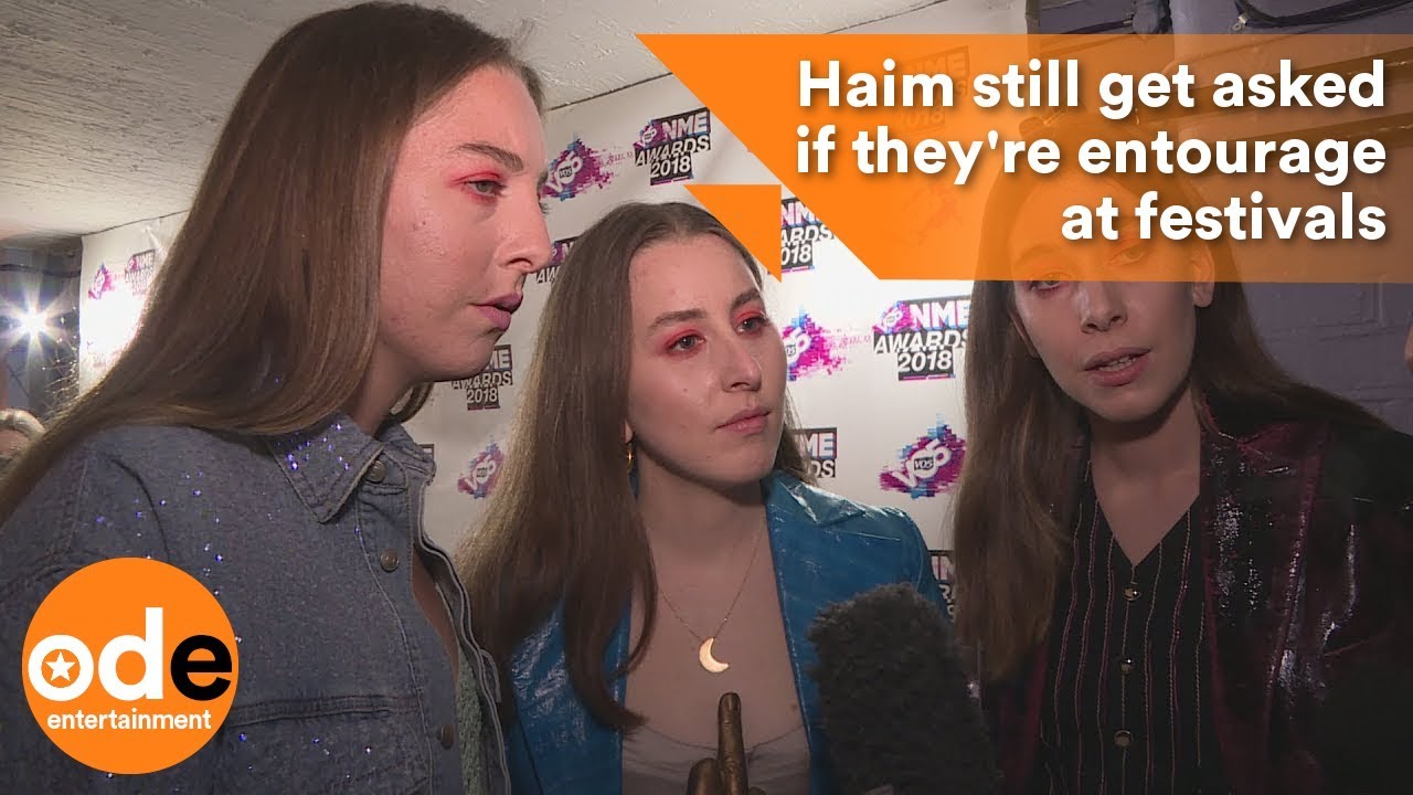 Haim still get asked if they’re entourage at festivals