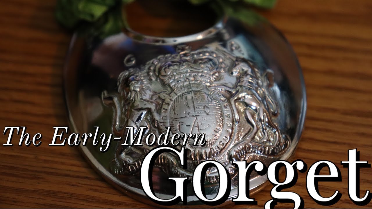 Gorget z XVIII wieku: szczątkowy symbol autorytetu