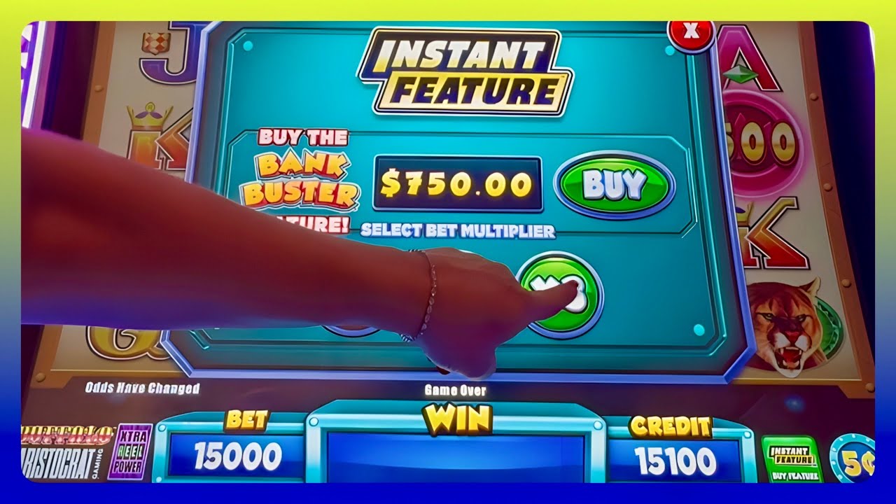 $750 Bonus Buy Jackpot! Las Vegas Casino Slots!