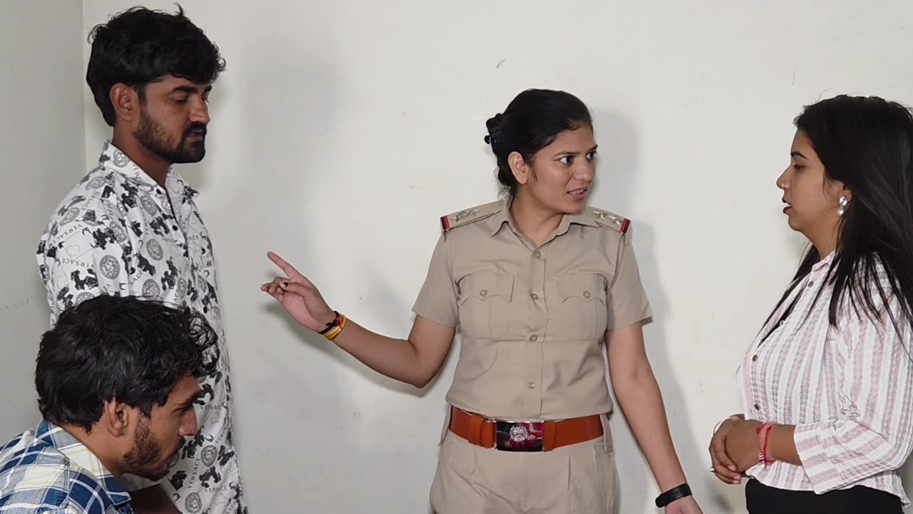 पति आया अचानक घर पुलिस लेकर पत्नी का था ना*जाय*ज रिश्ता पत्नी को आशिक के साथ पकड़ा 😱😱