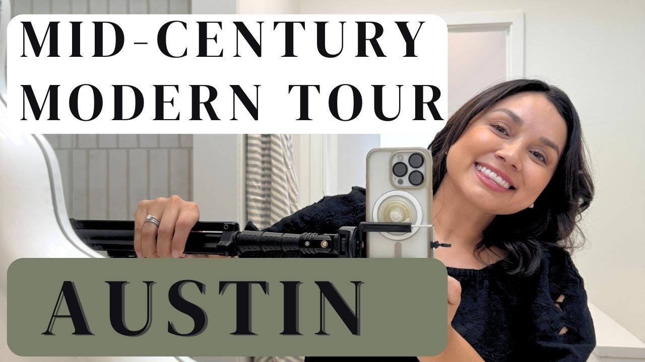 Tour This Stunning Mid-century Modern Home In Austin Texas | Allandale Neighborhood
