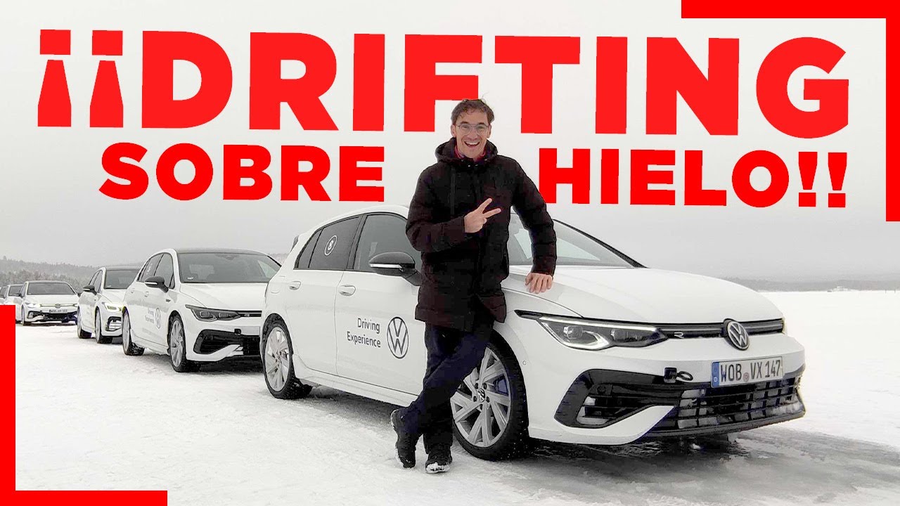 LA EXPERIENCIA de CONDUCCI&Oacute;N de tu vida EST&Aacute; en SUECIA, EN un LAGO HELADO Y con un VW GOLF de 333 CV
