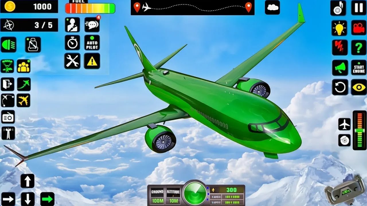 Flight Airplane City Pilot Simulator - Plane Boeing Emergency Landing - Gameplay Android  Ep1