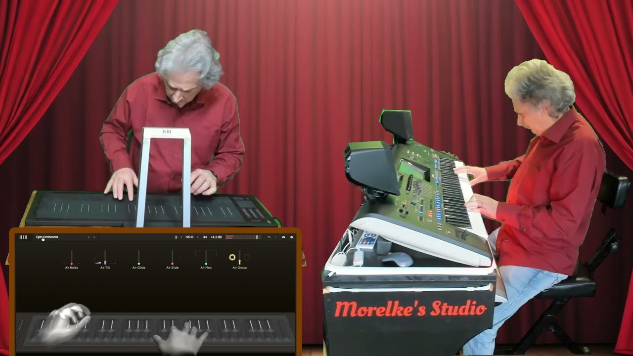 Valentine's Day    This is my Special Composition Played on Yamaha Genos & Roli Seabord 2 Airwave
