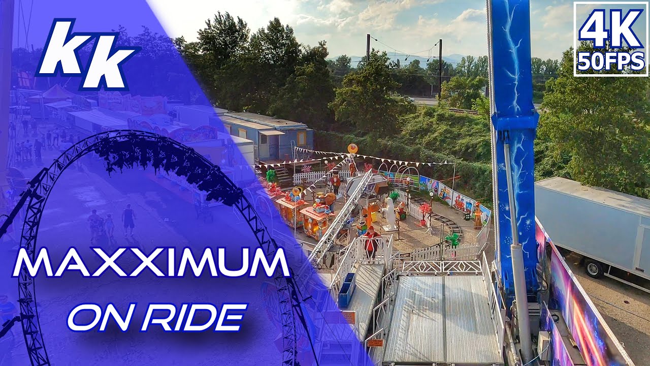 Maxximum- Foire Kermesse de Mulhouse 2021 (On ride/4K 50 fps)