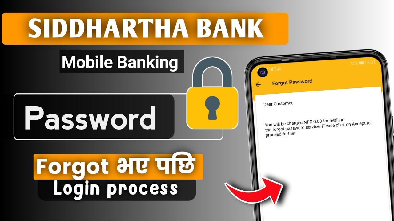 How To Login Mobile Banking | Forgot Password | SIDDHARTHA BANK Login process