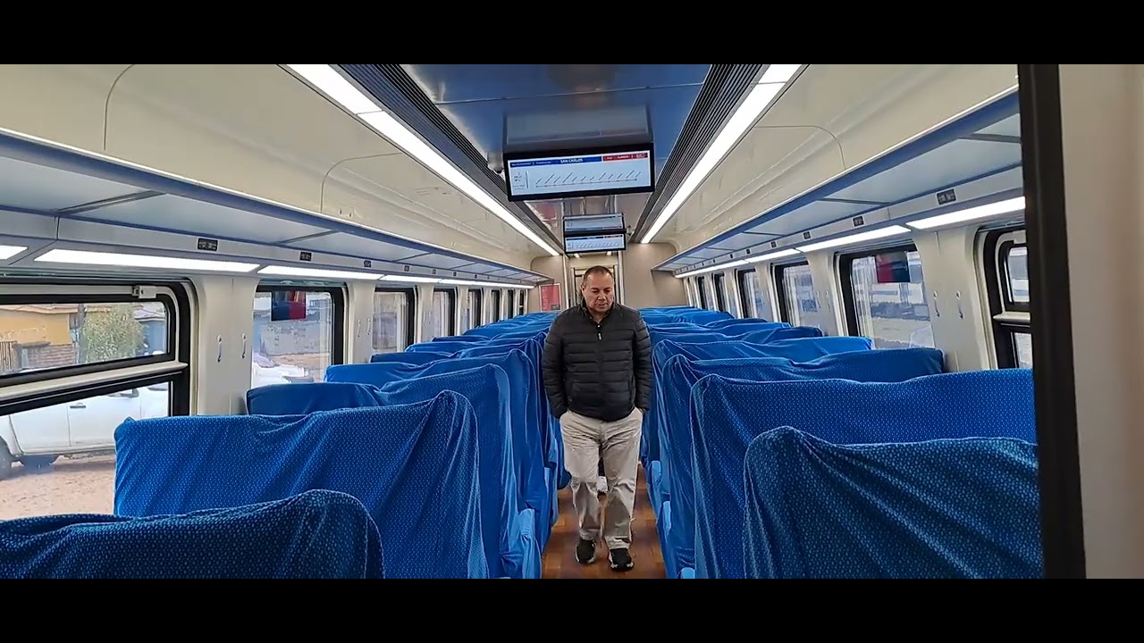 Nuevo Tren EFE. Chillán y Alameda Santiago.