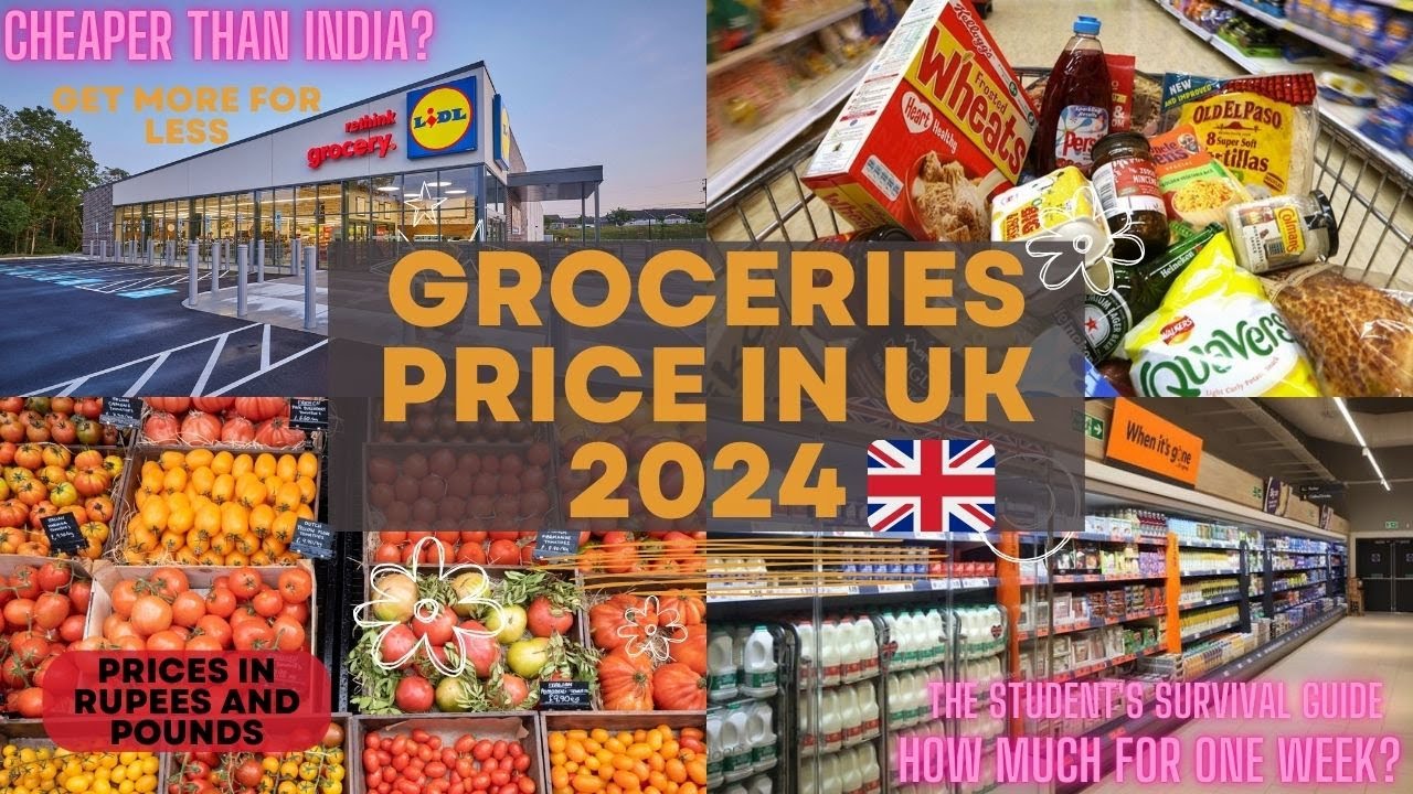 Weekly Grocery Price in UK 2024 Lidl | Save Big on Groceries | Cheaper than India | Buying Tips