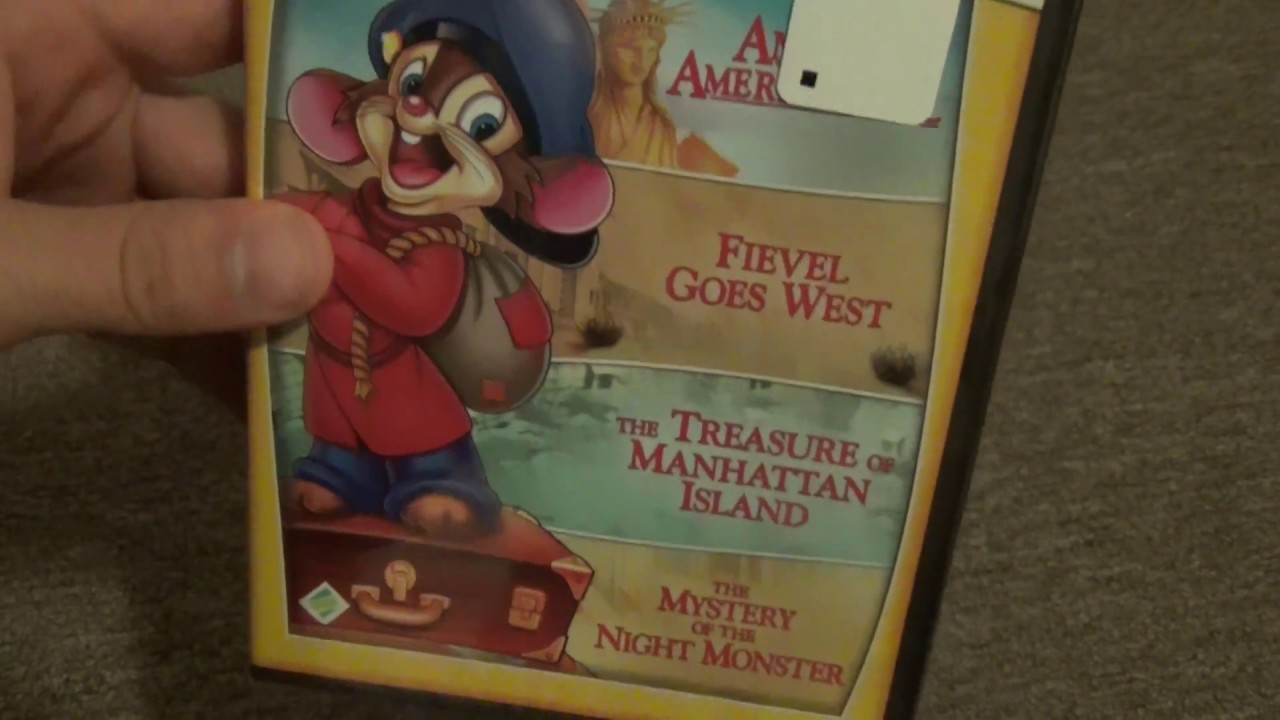 An American Tail 4 Movie Complete Collection DVD Unboxing