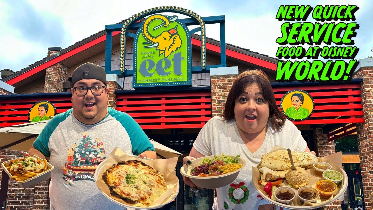 Ресторан eet by Maneet Chauhan в Диснейленде! Полный обзор | Disney Springs