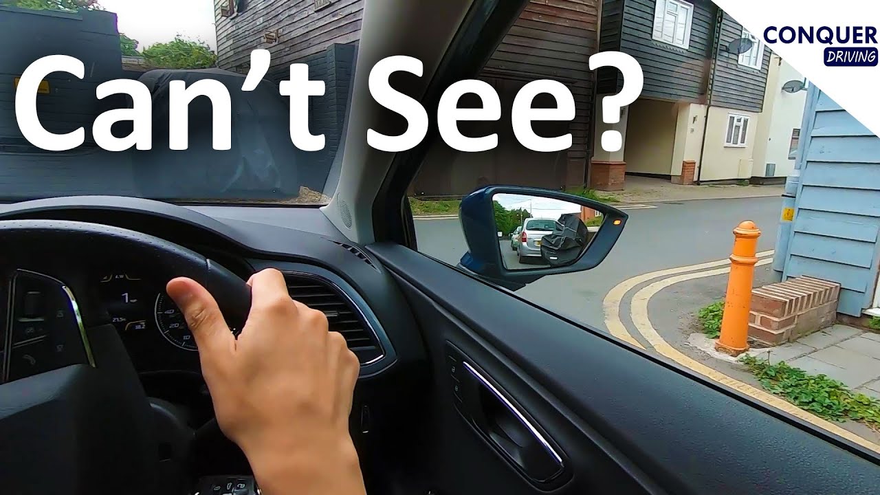 Can't see when pulling out? Closed and Obstructed Junctions