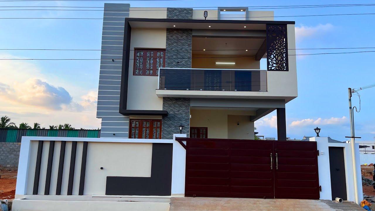 2350sqftல் அழகான East Facing 3BHK வீடு விற்பனைக்கு | Beautiful Duplex House with Modular Kitchen