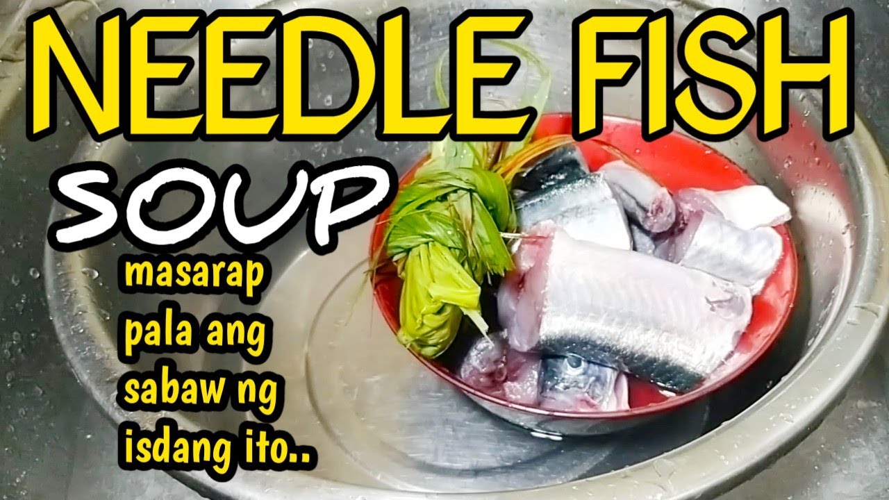 NEEDLE FISH TINOLA RECIPE WITH ALUGBATI