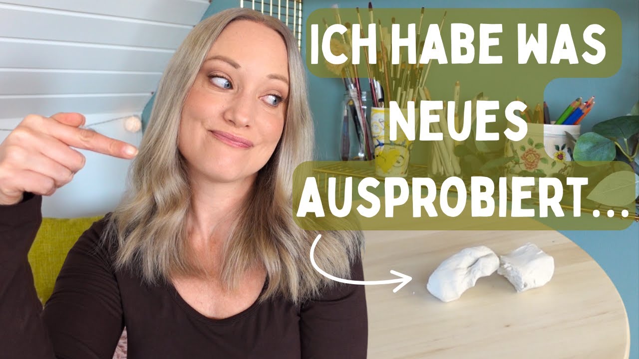 Kann ich ohne Erfahrung mit lufttrocknendem Ton arbeiten? - Mini Fauna Vasen 🥰