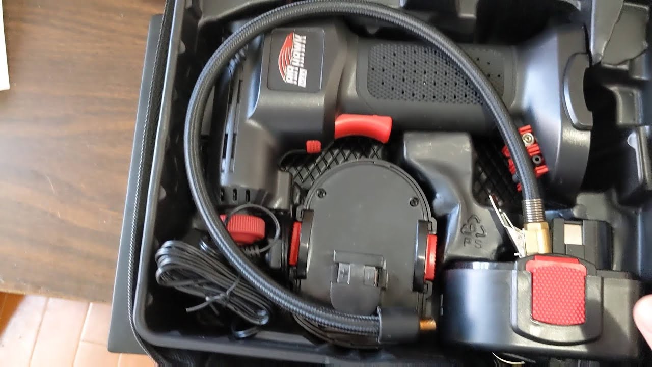 Ontel Air Hawk Max Automatic Cordless Tire Inflator