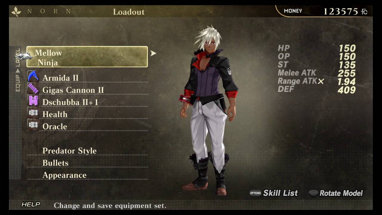 GOD EATER RESURRECTION Infinite Laser Build Guide