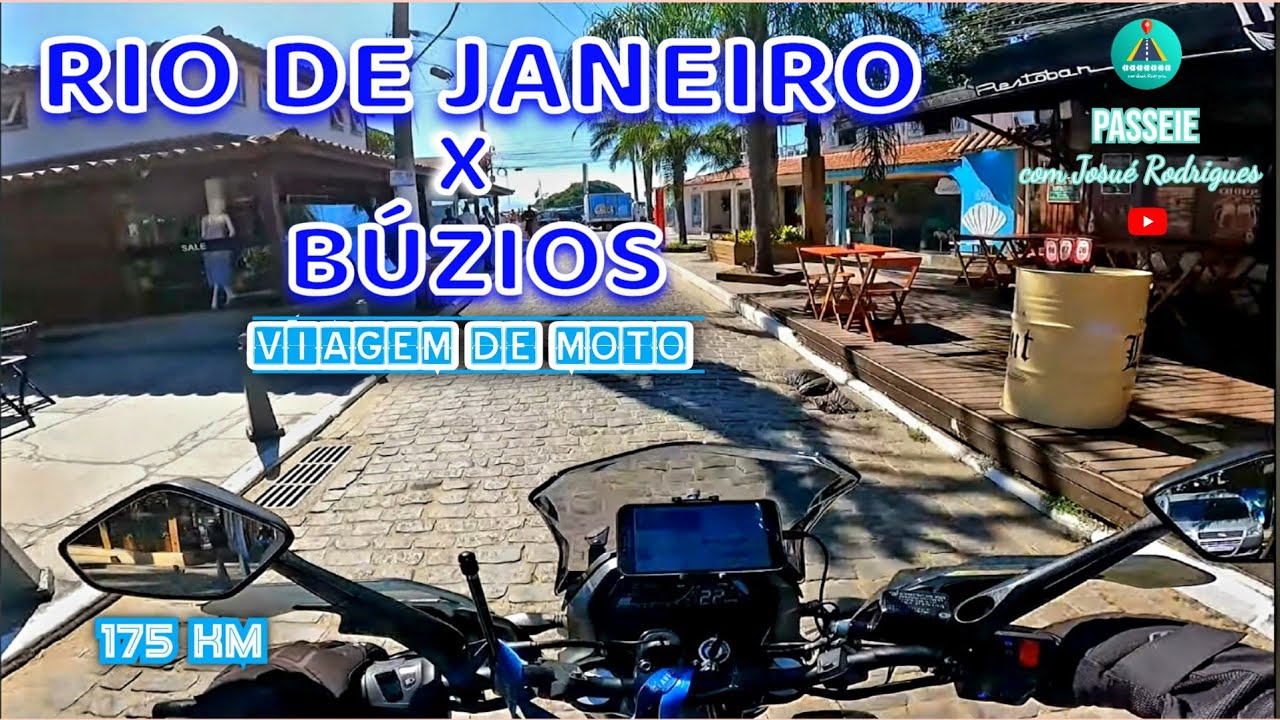 RIO DE JANEIRO  X  BÚZIOS - Viagem de moto com a Dominar 400