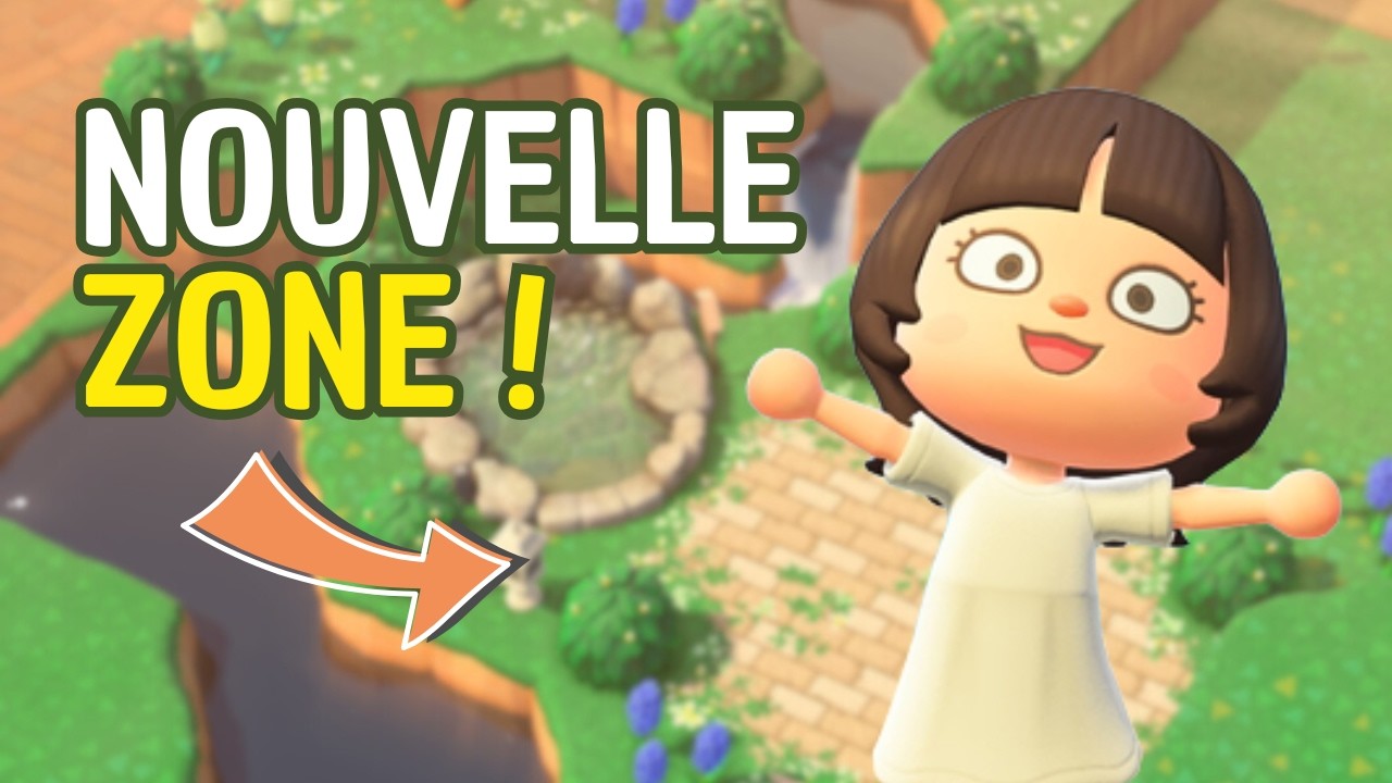 Je transforme une zone de mon île (avant/Après)