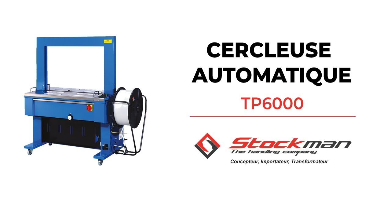 CERCLEUSE AUTOMATIQUE TP6000 STOCKMAN
