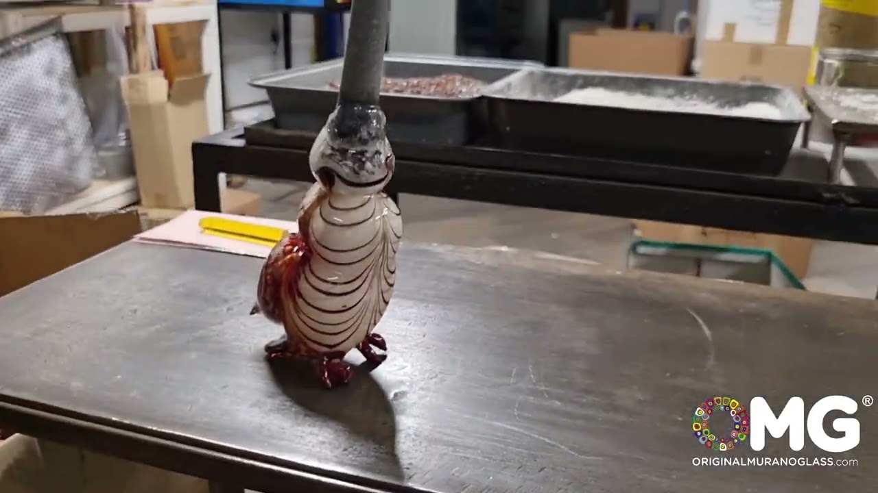 Owl Original Murano Glass OMG how we make it