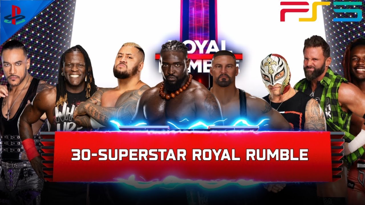 WWE Royal Rumble 2026 - men's  🔥🔥🔥#wwe2k26