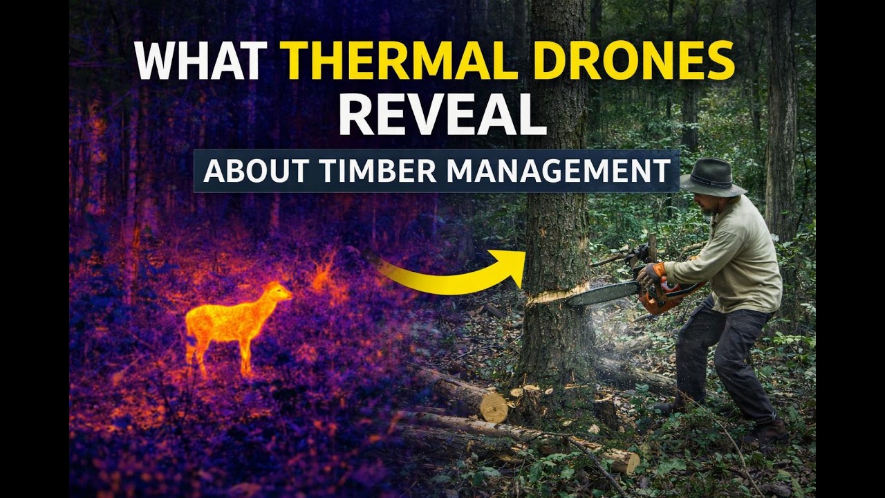 What Thermal Drone Shows Us About Deer Management