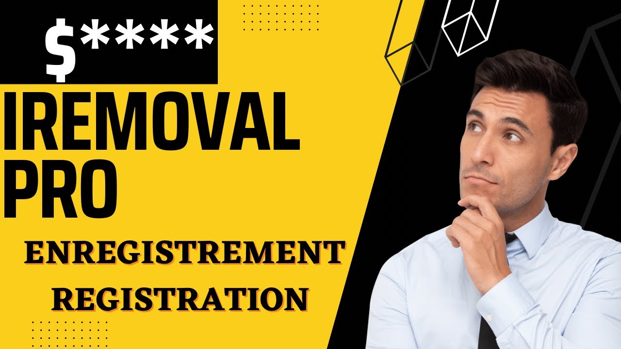 IREMOVAL PRO / JAILBREAK ET ENREGISTREMENT SN