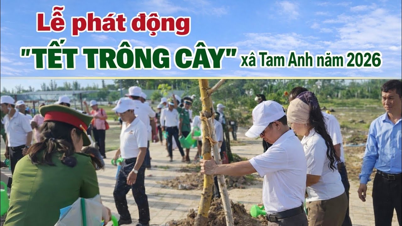 Lễ Phát động Tết trồng cây của xã Tam Anh 