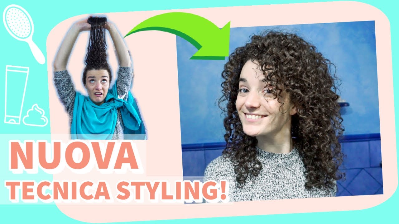 Metodo TOP DOWN CURLS: capelli ricci DEFINITI e VOLUMINOSI 🌺 per ricci 2B, 2C, 3A, 3B