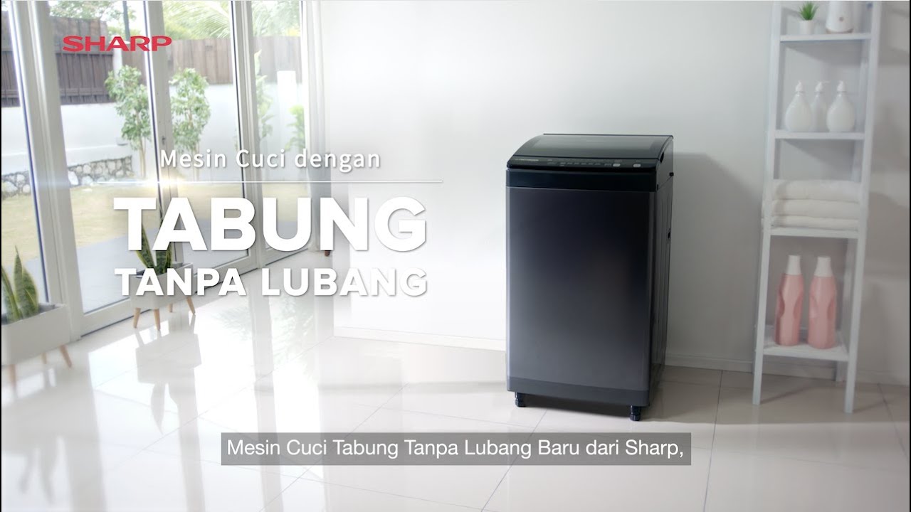 New Sharp Washing Machine Megamouth 2.0