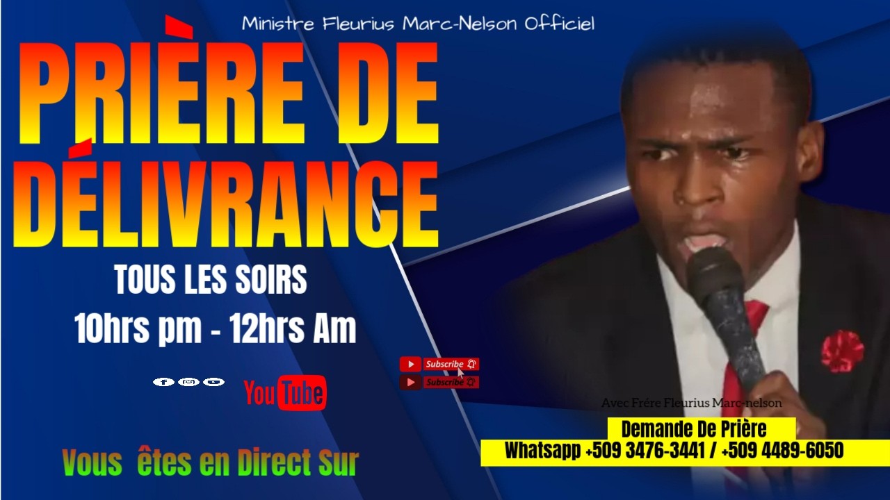 Letenele Dechouke Baka Sa Banm Pase  || Priere Minuit || Mardi 03 Mars  2026.