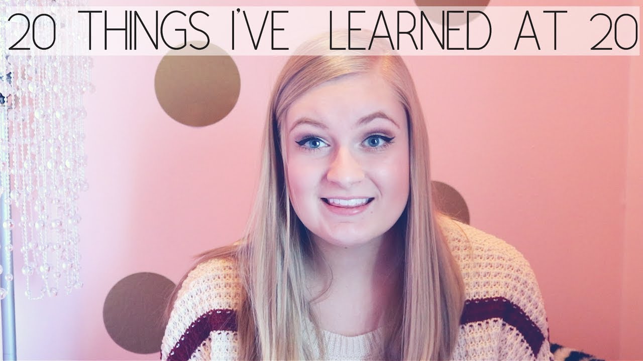 20 Things I've Learned at 20! | MiKayla Rose🌹