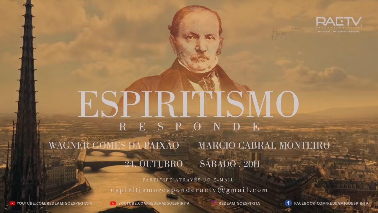 ESPIRITISMO RESPONDE #19 com Wagner Paixão e Márcio Cabral Monteiro