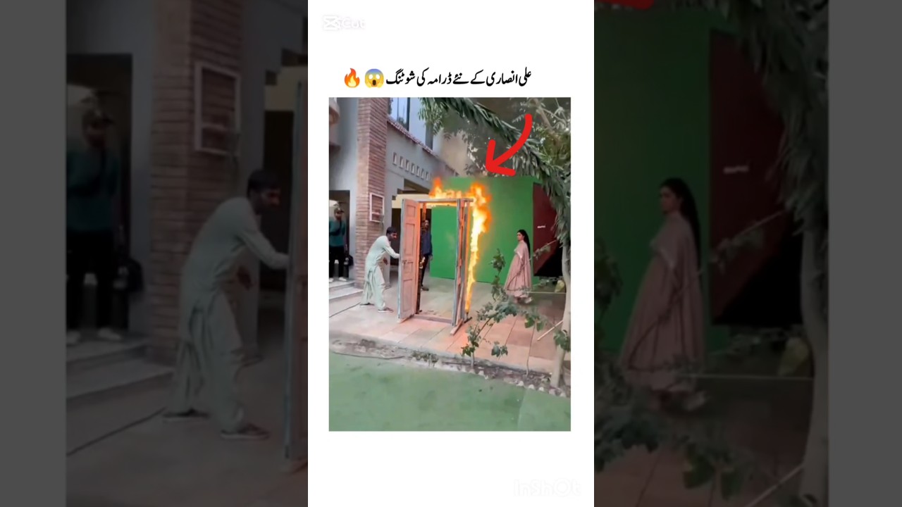 Ali ansari new drama shooting❤️#aliansari#shorts#laibakhan