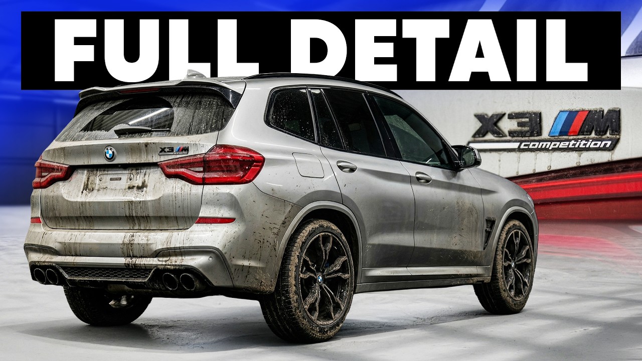 Cleaning a Dirty BMW X3M - Wash, Polish & Coating