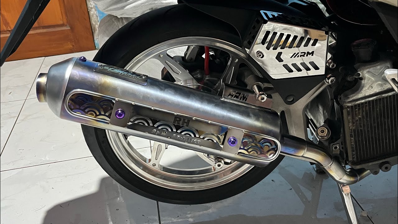 Akhirnya Ganti Knalpot Arm di Vario! Suaranya Gurih🔥