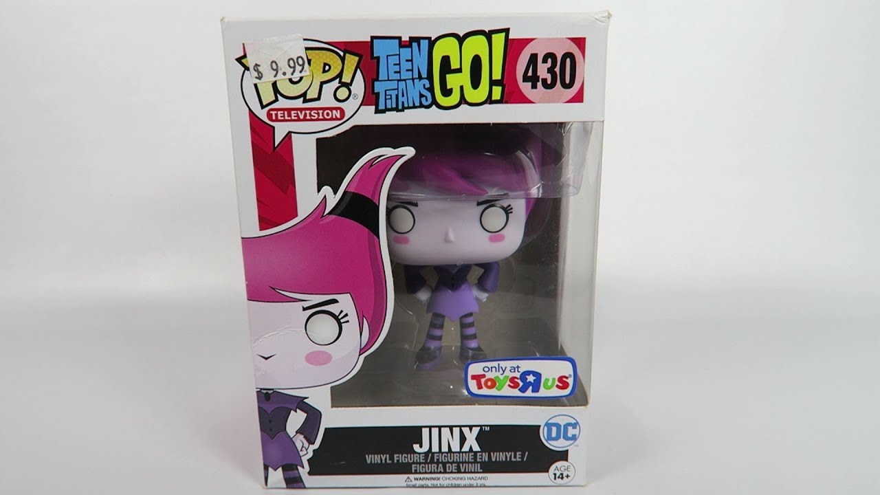 Toy's R Us Exclusive Funko Pop Vinyl Teen Titans Go Jinx Unboxing