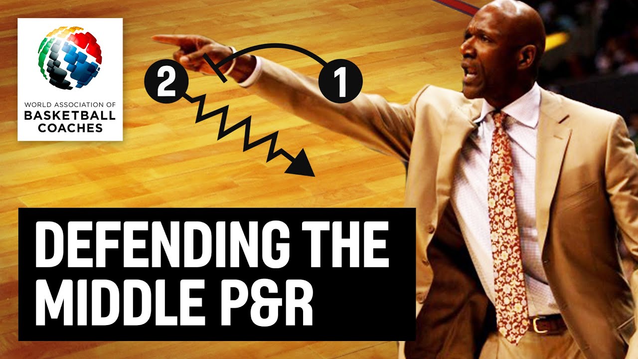 Defending the middle P & R - Terry Porter - Basketball Fundamentals