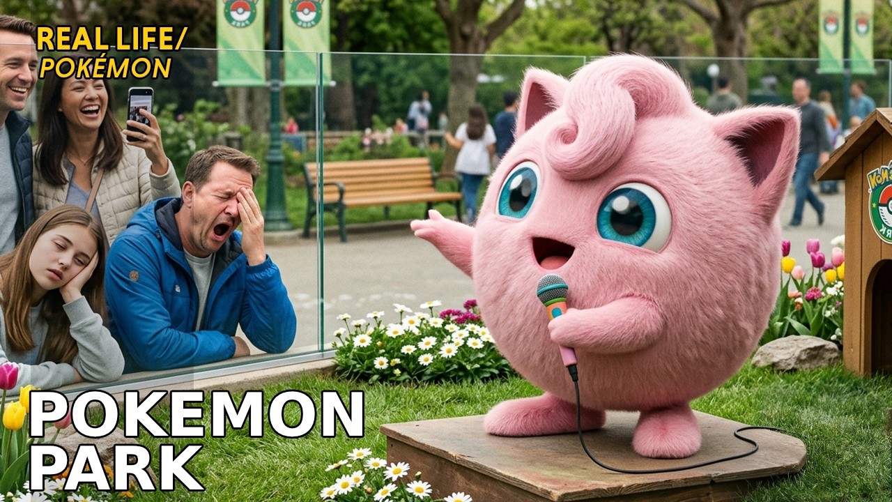 Real Life Pok&eacute;mon Park: What If Pok&eacute;mon Existed - Kanto Region?! Part 10 (Reimagined With AI)