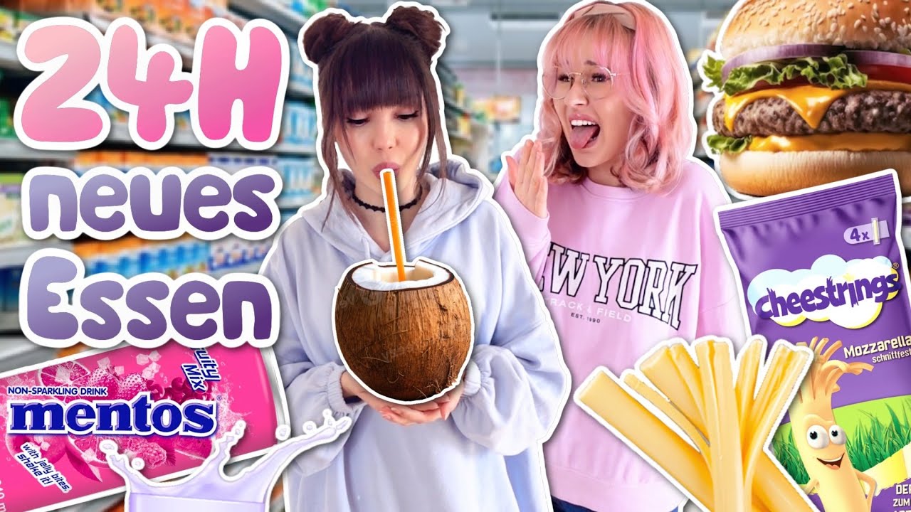 1 TAG nur neues Essen‼️ Eklig oder lecker? | ViktoriaSarina