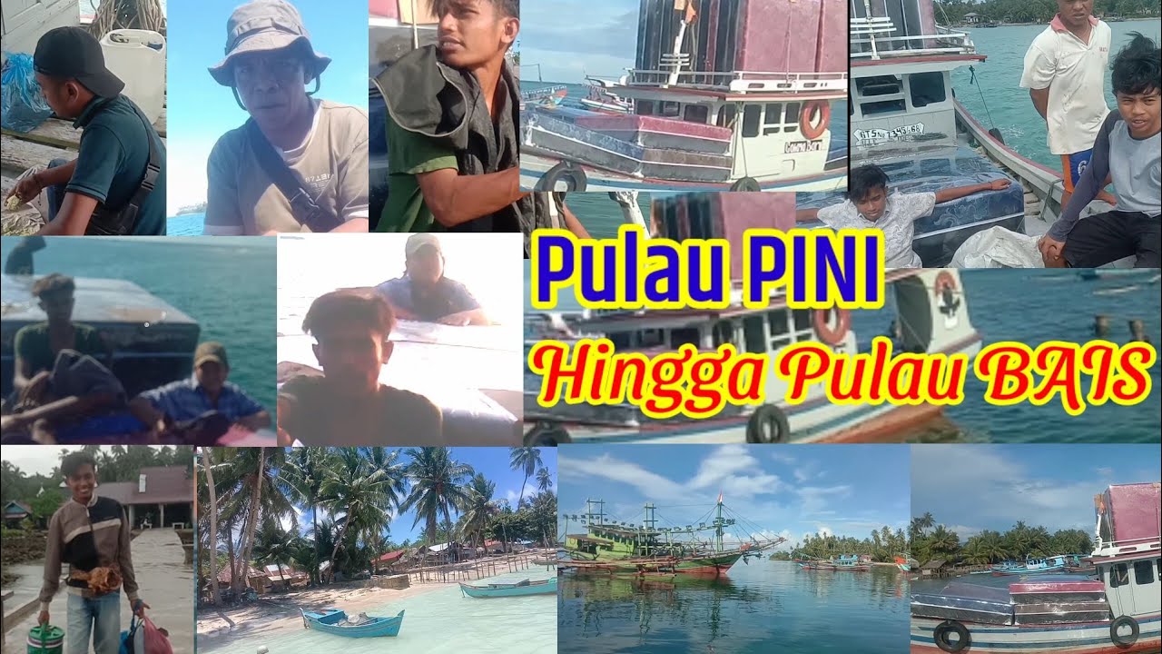 Dari Pulau PINI hingga Pulau BAIS(labuhan hiu,lambak,teluk Kepres,ke pulau BAIS)