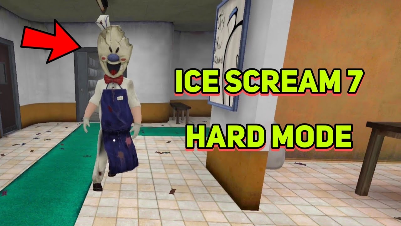 Ice Scream 7 Hard Mode full Gameplay