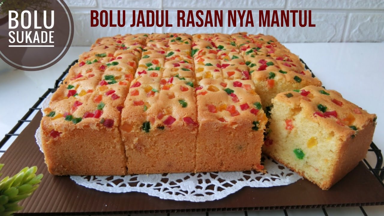 BOLU JADUL SUKADE ENAK BANGET ANTI SERET BAHANNYA MUDAH