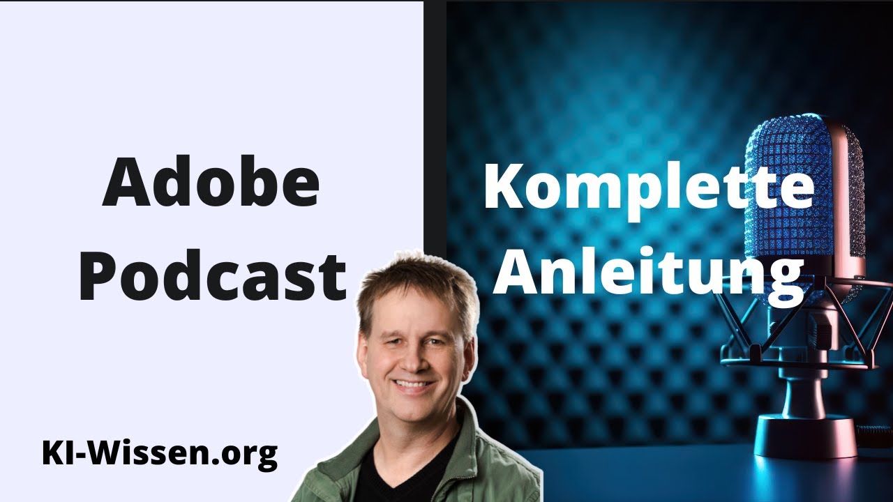 Adobe Podcast: KI-Optimierung, Mikrofon-Check und Live-Gäste einfach gemacht!
