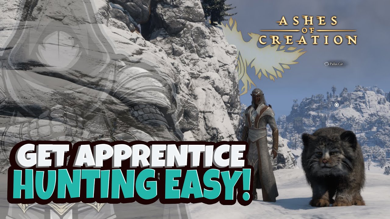Get APPRENTICE Hunting EASY in Ashes of Creation Alpha 2!