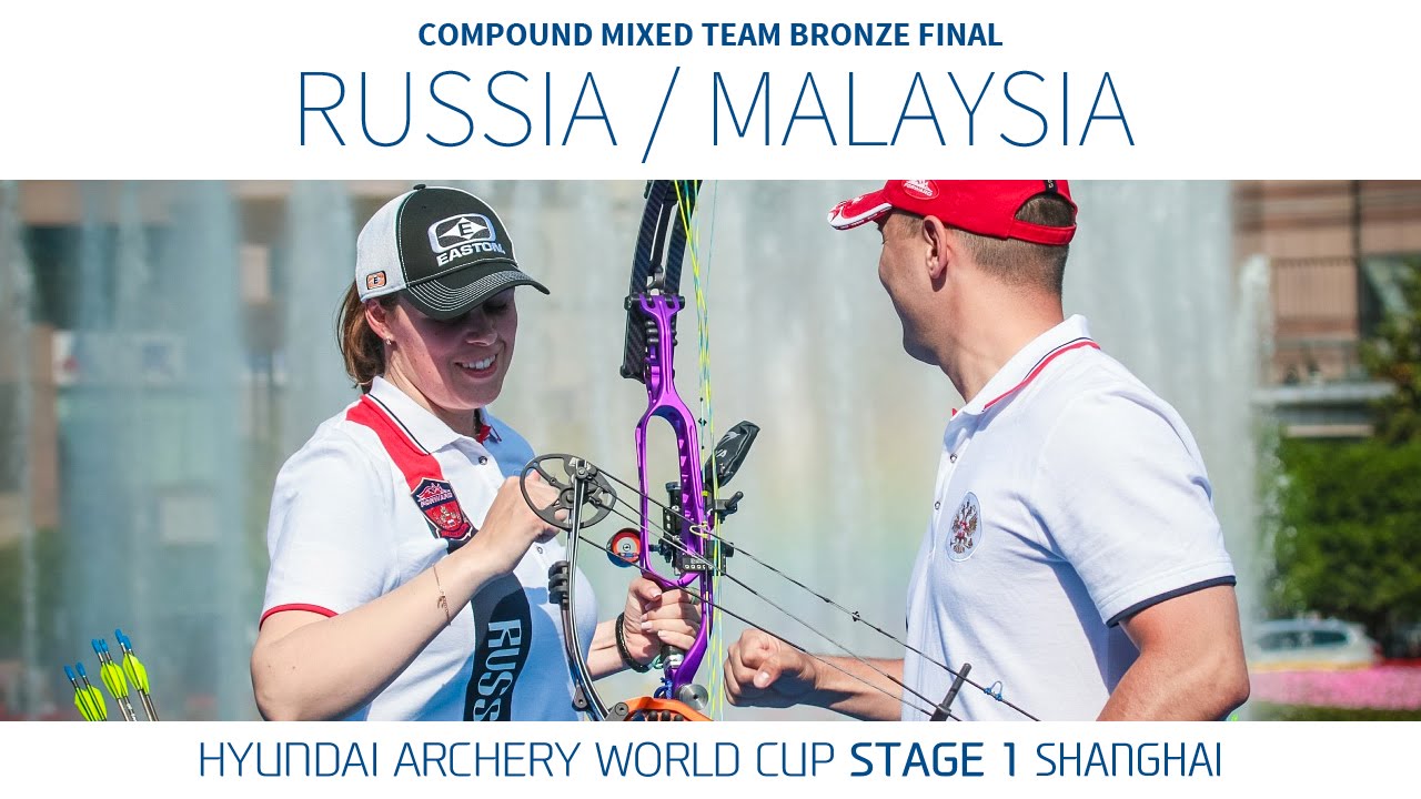 Russia v Malaysia – Compound Mixed Team Bronze Final | Shanghai 2016